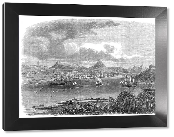 The Falkland Islands: Stanley Harbour, Port William, 1856. Creator: Unknown