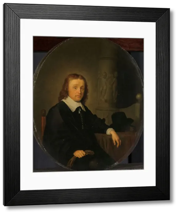 Framed Print : Johan Wittert van der Aa (1604-1670), 1646. Creator: Gerrit Dou Framed Print : Johan Wittert van der Aa (1604-1670), 1646. Creator: Gerrit Dou