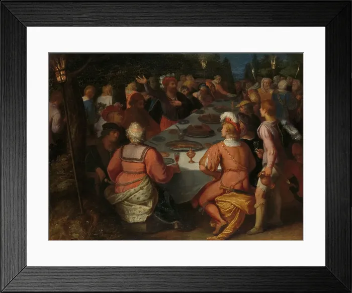 Framed Print : The Conspiracy of Julius Civilis and the Batavians in a Sacred Grove, 1600-1613. Creator: Otto Van Veen Framed Print : The Conspiracy of Julius Civilis and the Batavians in a Sacred Grove, 1600-1613. Creator: Otto Van Veen
