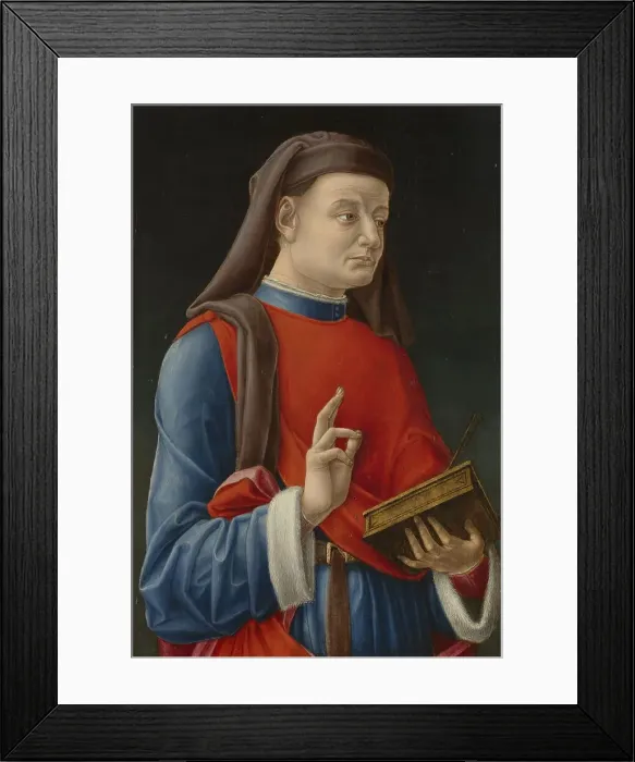 Framed Print : Saint Cosmas (or Damian), 1460-1480. Creator: Bartolomeo Vivarini Framed Print : Saint Cosmas (or Damian), 1460-1480. Creator: Bartolomeo Vivarini