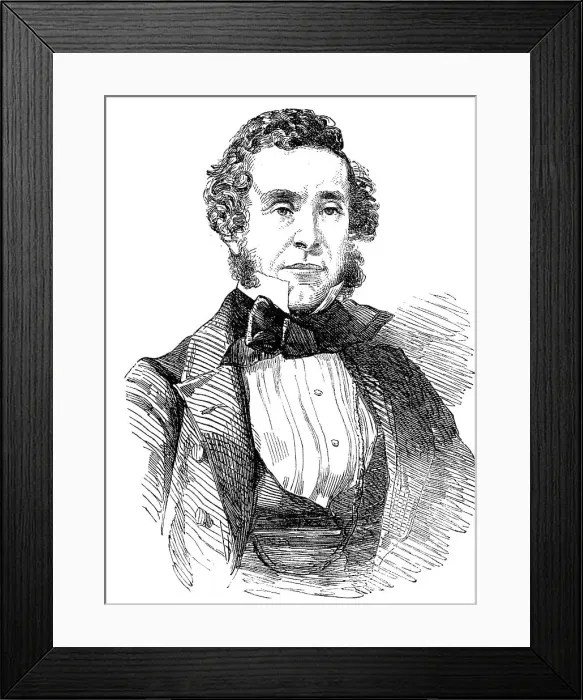Framed Print : Mr. Francis Pettit Smith, First Practical Introducer of the Screw-Propeller - from a photograph by L Creator: Unknown Framed Print : Mr. Francis Pettit Smith, First Practical Introducer of the Screw-Propeller - from a photograph by L Creator: Unknown