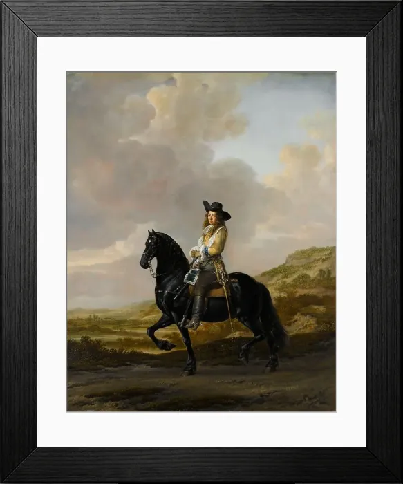 Framed Print : Pieter Schout on Horseback, 1660. Creator: Thomas de Keyser Framed Print : Pieter Schout on Horseback, 1660. Creator: Thomas de Keyser