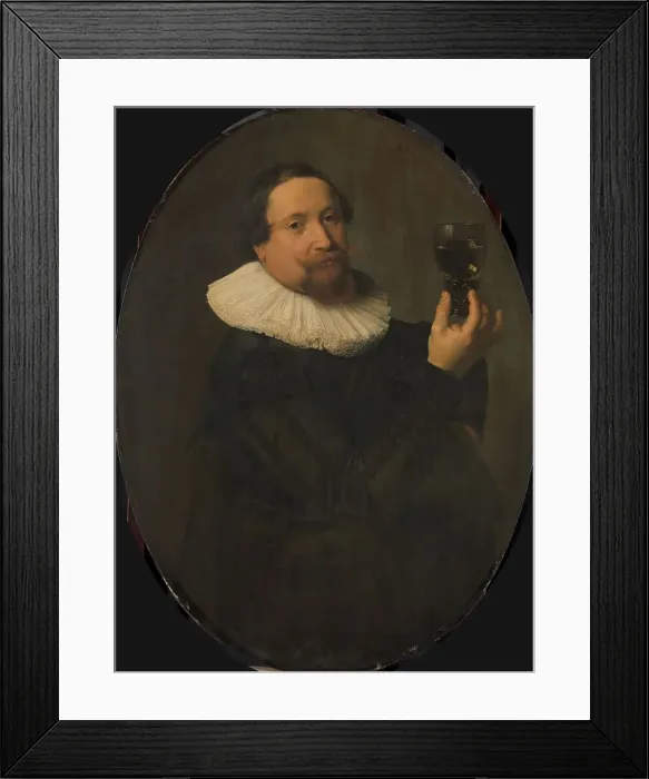 Framed Print : Portrait of Maerten Rey (1595 / 96-1632), 1627. Creator: Nicolaes Eliasz Pickenoy Framed Print : Portrait of Maerten Rey (1595 / 96-1632), 1627. Creator: Nicolaes Eliasz Pickenoy