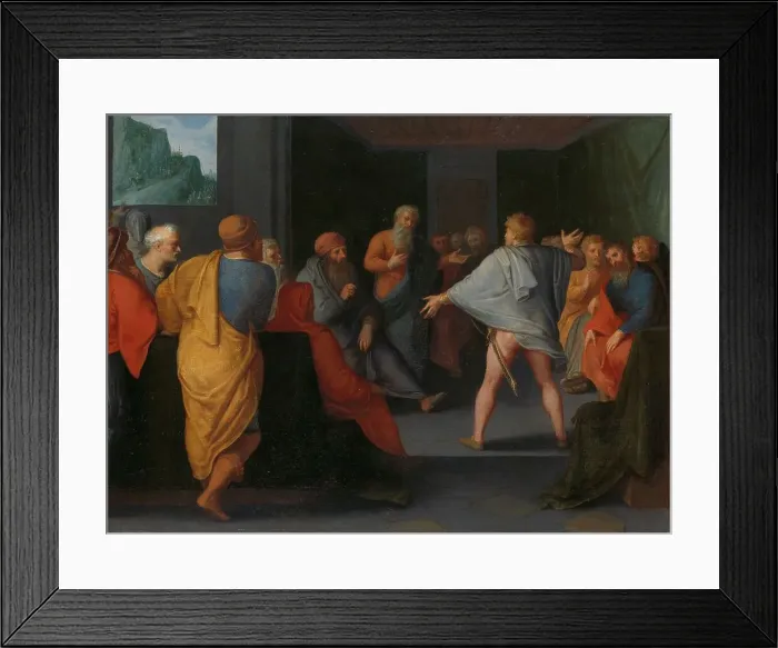 Framed Print : The Conference of the Gauls at Reims, 1600-1613. Creator: Otto Van Veen Framed Print : The Conference of the Gauls at Reims, 1600-1613. Creator: Otto Van Veen