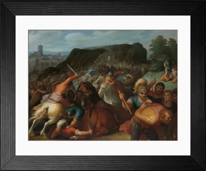 Framed Print : Valentinus Taken Prisoner, 1600-1613. Creator: Otto Van Veen Framed Print : Valentinus Taken Prisoner, 1600-1613. Creator: Otto Van Veen