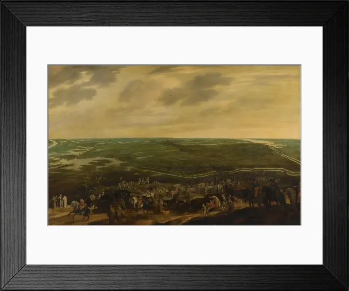 Framed Print : The Defeated Spanish Garrison Leaving s-Hertogenbosch, 17 September 1629, c.1630-c.1635. Creator: Pauwels van Hillegaert I Framed Print : The Defeated Spanish Garrison Leaving s-Hertogenbosch, 17 September 1629, c.1630-c.1635. Creator: Pauwels van Hillegaert I