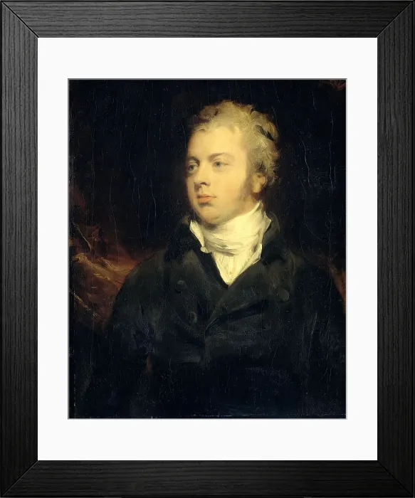 Framed Print : Willem Ferdinand Mogge Muilman, President of the Bank of the Netherlands, 1800. Creator: Thomas Lawrence