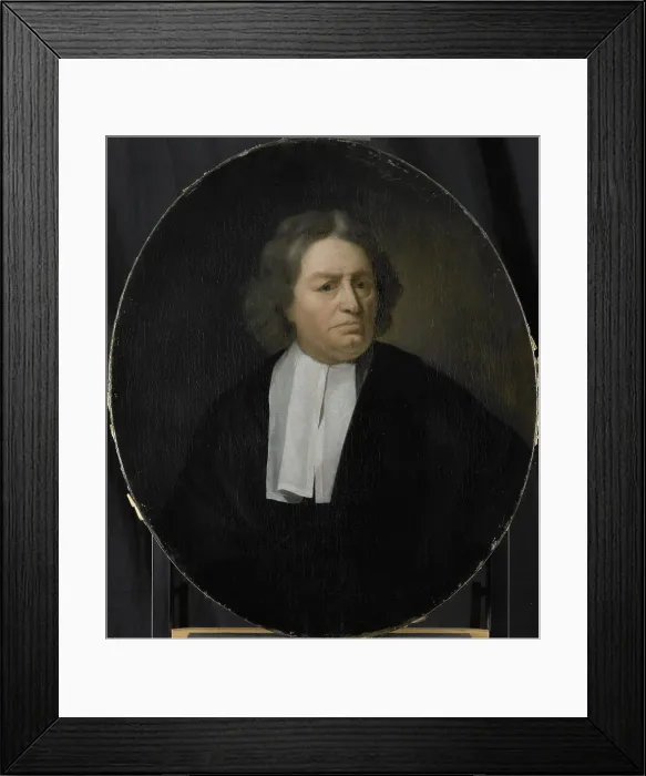 Framed Print : Portrait of Jan van der Burgh, Director of the Rotterdam Chamber of the Dutch East...1695-1722. Creator: Pieter van der Werff Framed Print : Portrait of Jan van der Burgh, Director of the Rotterdam Chamber of the Dutch East...1695-1722. Creator: Pieter van der Werff
