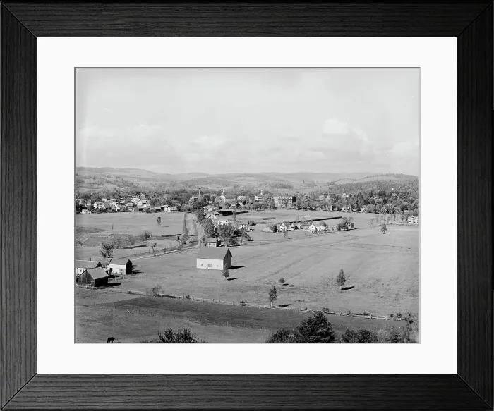 Framed Print : Dartmouth from Prex's Garden, c1900. Creator: Unknown Framed Print : Dartmouth from Prex's Garden, c1900. Creator: Unknown