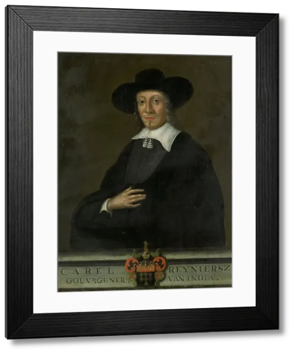 Framed Print : Portrait of Karel Reyniersz, Governor-General of the Dutch East Indies, 1750-1800. Creator: Unknown Framed Print : Portrait of Karel Reyniersz, Governor-General of the Dutch East Indies, 1750-1800. Creator: Unknown