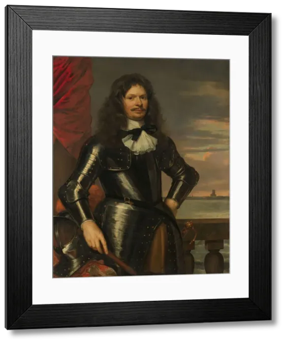 Framed Print : Johan van Beaumont. Colonel in the Holland guards and commander of Den Briel, 1661. Creator: Jan Mytens Framed Print : Johan van Beaumont. Colonel in the Holland guards and commander of Den Briel, 1661. Creator: Jan Mytens