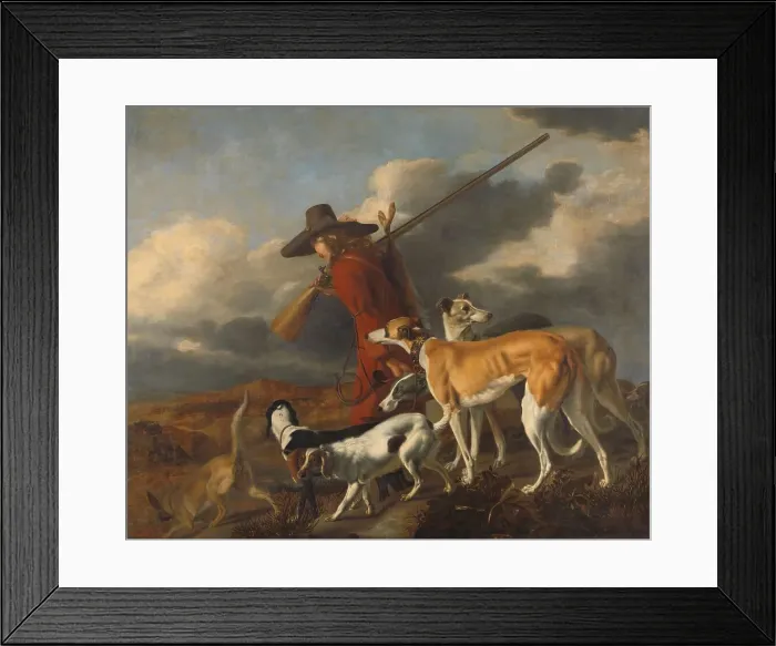 Framed Print : The Hunter, 1653. Creator: Adriaen Cornelisz Beeldemaker Framed Print : The Hunter, 1653. Creator: Adriaen Cornelisz Beeldemaker
