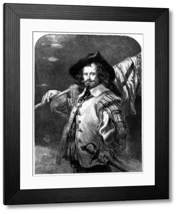 Framed Print : The Standard Bearer - by J. Gilbert - from the Exhibition of Old Water Colours, 1856. Creator: Unknown. The Standard Bearer - by J. Gilbert - from the Exhibition of Old Water Colours, 1856. Creator: Unknown Framed Print : The Standard Bearer - by J. Gilbert - from the Exhibition of Old Water Colours, 1856. Creator: Unknown. The Standard Bearer - by J. Gilbert - from the Exhibition of Old Water Colours, 1856. Creator: Unknown