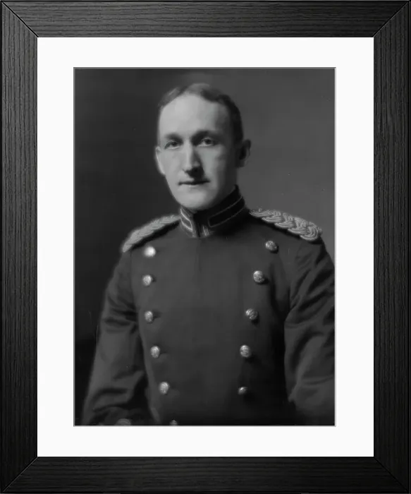 Framed Print : Pillsbury, George, Major, portrait photograph, 1914 May 2. Creator: Arnold Genthe Framed Print : Pillsbury, George, Major, portrait photograph, 1914 May 2. Creator: Arnold Genthe