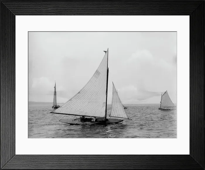 Framed Print : Glencairn, 1896 July 13, c1896. Creator: Johns Johnston Framed Print : Glencairn, 1896 July 13, c1896. Creator: Johns Johnston