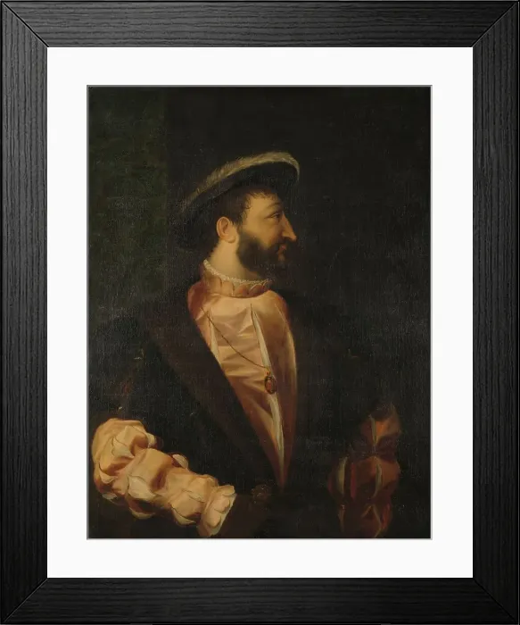 Framed Print : Francis I (1494-1547), King of France, 1809. Creator: Unknown Framed Print : Francis I (1494-1547), King of France, 1809. Creator: Unknown