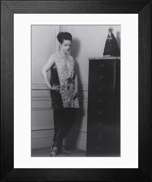 Framed Print : Portrait photograph of Mrs. Rita Lydig, 1925 Jan. 29. Creator: Arnold Genthe Framed Print : Portrait photograph of Mrs. Rita Lydig, 1925 Jan. 29. Creator: Arnold Genthe