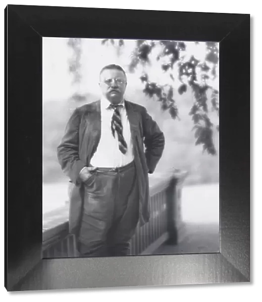 Portrait photograph of Theodore Roosevelt, 1916 Sept. 8. Creator: Arnold Genthe