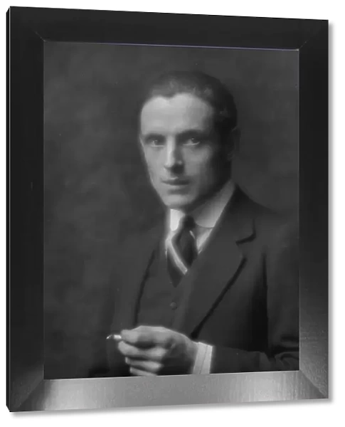 Powell, David, portrait photograph, 1913. Creator: Arnold Genthe