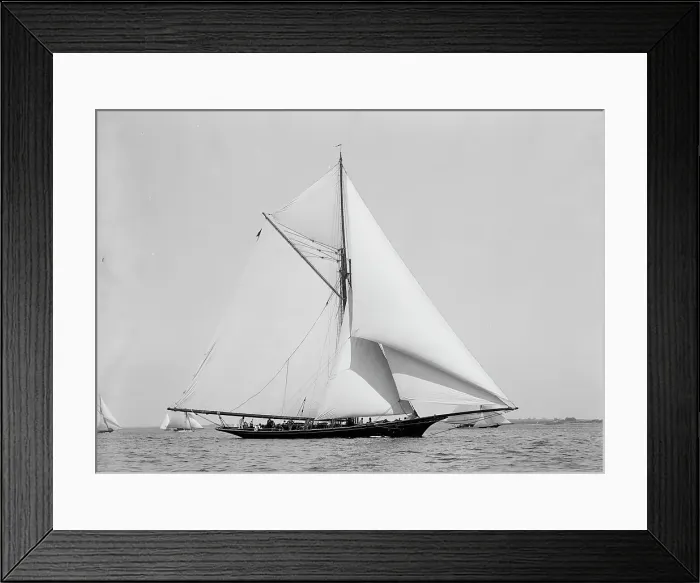 Framed Print : Katrina, 1894 Aug 11. Creator: Johns Johnston Framed Print : Katrina, 1894 Aug 11. Creator: Johns Johnston