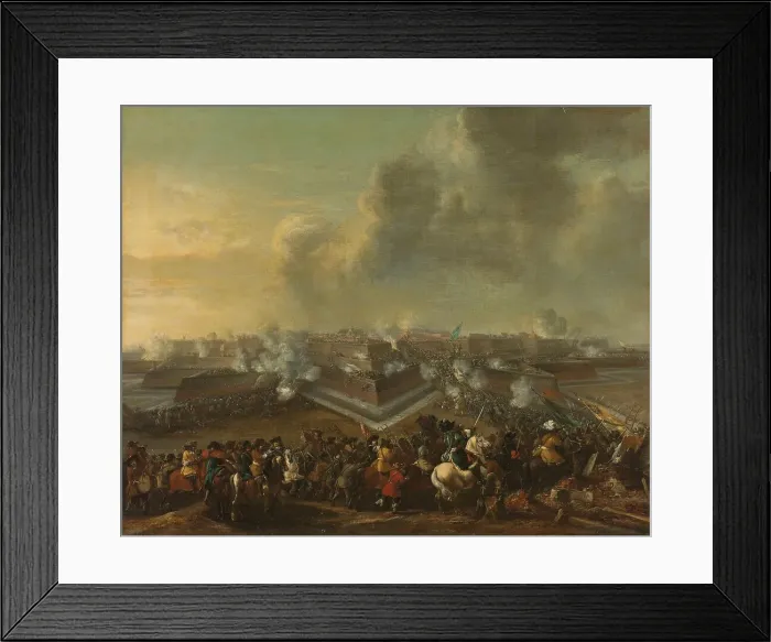 Framed Print : Assault on the Town of Coevorden, 30 December 1672, 1672-1682. Creator: Pieter Wouwerman Framed Print : Assault on the Town of Coevorden, 30 December 1672, 1672-1682. Creator: Pieter Wouwerman