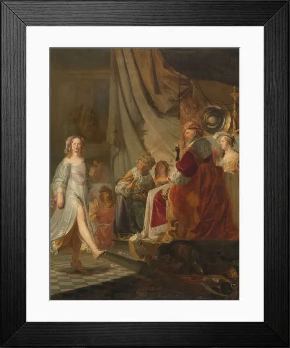 Framed Print : Salome Dancing for Herod, 1634-1672. Creator: Hans Horions Framed Print : Salome Dancing for Herod, 1634-1672. Creator: Hans Horions