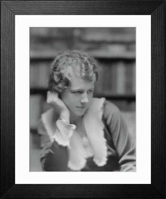 Framed Print : Radford, William, Mrs. portrait photograph, 1916. Creator: Arnold Genthe Framed Print : Radford, William, Mrs. portrait photograph, 1916. Creator: Arnold Genthe