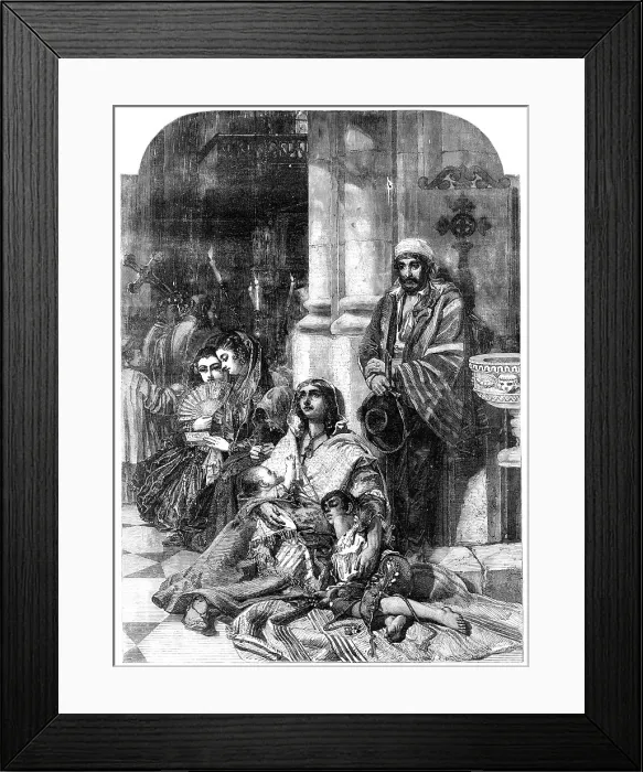 Framed Print : And the Prayer of Faith Shall Save the Sick - painted by J. Phillip - from the Exhibition of the R Creator: Harvey Orrin Smith. And the Prayer of Faith Shall Save the Sick - painted by J Framed Print : And the Prayer of Faith Shall Save the Sick - painted by J. Phillip - from the Exhibition of the R Creator: Harvey Orrin Smith. And the Prayer of Faith Shall Save the Sick - painted by J