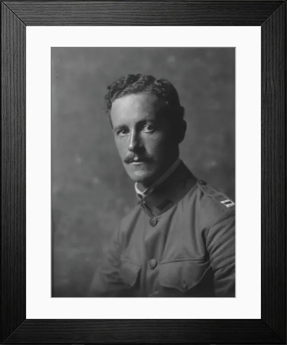 Framed Print : Rainsford, Captain, portrait photograph, 1917 Aug. 22. Creator: Arnold Genthe Framed Print : Rainsford, Captain, portrait photograph, 1917 Aug. 22. Creator: Arnold Genthe