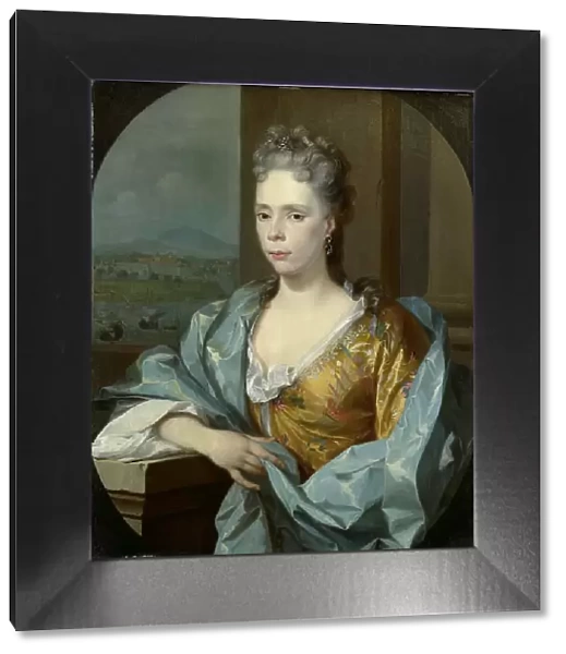 Portrait of Elisabeth van Riebeeck, Daughter of Abraham van Riebeeck, Wife of Gerard... 1710-1723. Creator: Nicolaas Verkolje