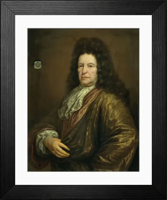 Framed Print : Portrait of Diederik van Hogendorp (1625-1702), c.1690. Creator: Unknown Framed Print : Portrait of Diederik van Hogendorp (1625-1702), c.1690. Creator: Unknown