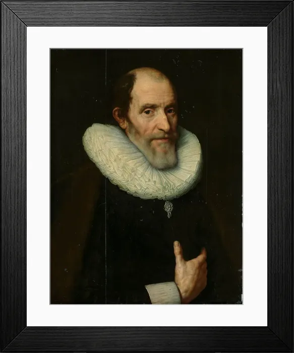 Framed Print : Portrait of a Man, 1623. Creator: Unknown Framed Print : Portrait of a Man, 1623. Creator: Unknown