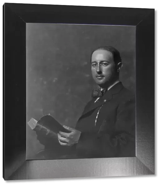 Rasenbach, Abraham S.W. Dr. portrait photograph, 1917 or 1918. Creator: Arnold Genthe