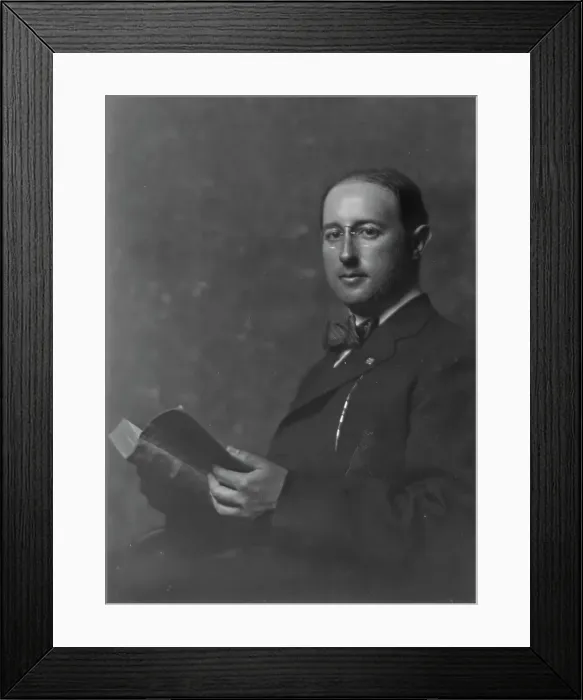 Framed Print : Rasenbach, Abraham S.W. Dr. portrait photograph, 1917 or 1918. Creator: Arnold Genthe Framed Print : Rasenbach, Abraham S.W. Dr. portrait photograph, 1917 or 1918. Creator: Arnold Genthe