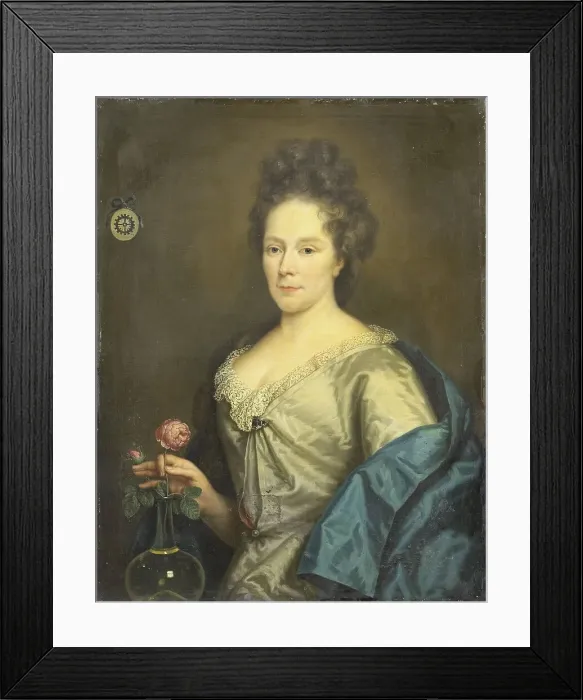 Framed Print : Portrait of Anna Maria van Hogendorp (1655-1727). Second Wife of François Leydecker, c.1690. Creator: Unknown Framed Print : Portrait of Anna Maria van Hogendorp (1655-1727). Second Wife of François Leydecker, c.1690. Creator: Unknown