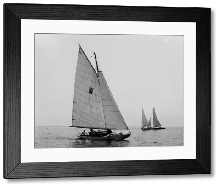 Framed Print : Midge, 1898 July 4. Creator: Johns Johnston Framed Print : Midge, 1898 July 4. Creator: Johns Johnston
