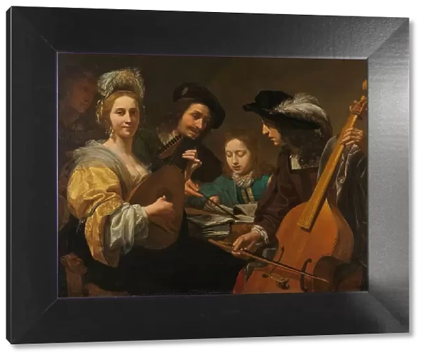 A Musical Company, 1651. Creator: Gerard van Kuijl