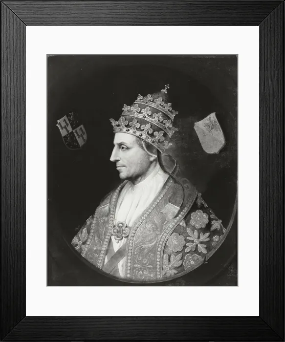 Framed Print : Pope Adrian VI, after c.1520-1599. Creator: Unknown Framed Print : Pope Adrian VI, after c.1520-1599. Creator: Unknown