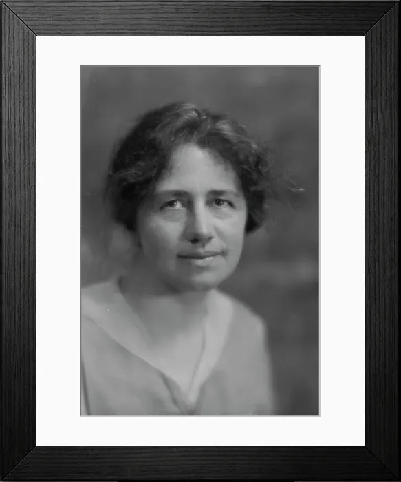 Framed Print : Reiher, Mrs. portrait photograph, 1916 Feb. 10. Creator: Arnold Genthe Framed Print : Reiher, Mrs. portrait photograph, 1916 Feb. 10. Creator: Arnold Genthe