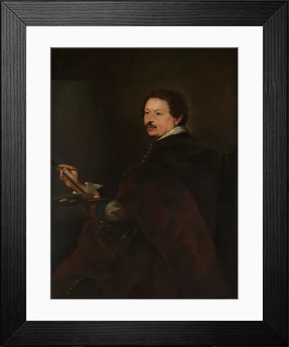 Framed Print : Portrait of Andries van Eertvelt (1590-1652), c.1650-1700. Creator: Unknown Framed Print : Portrait of Andries van Eertvelt (1590-1652), c.1650-1700. Creator: Unknown