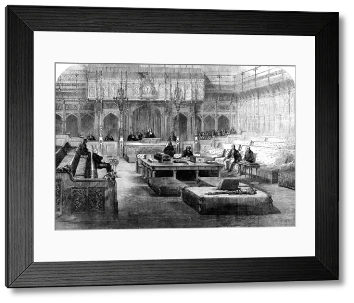 Framed Print : The House of Lords Sitting as a Court of Appeal, 1856. Creator: Smyth Framed Print : The House of Lords Sitting as a Court of Appeal, 1856. Creator: Smyth