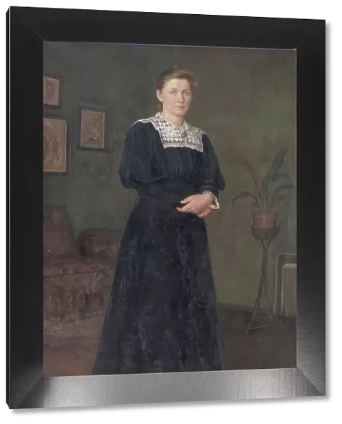 The Painter Ane Marie Hansen, 1897. Creator: Holga Reinhard