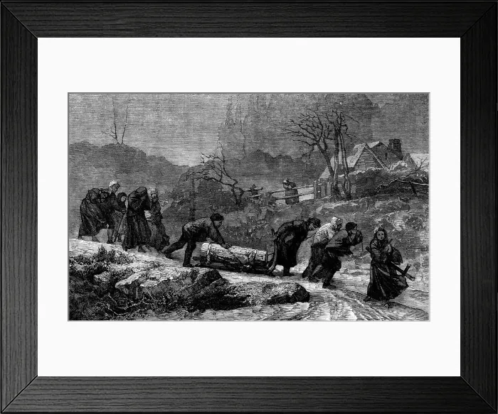 Framed Print : Funeral in the Vosges Mountains - painted by Brion - from the London Exhibition of the French Scho Creator: Unknown. Funeral in the Vosges Mountains - painted by Brion - from the London Exhibition of the French Scho Creator: Unknown Framed Print : Funeral in the Vosges Mountains - painted by Brion - from the London Exhibition of the French Scho Creator: Unknown. Funeral in the Vosges Mountains - painted by Brion - from the London Exhibition of the French Scho Creator: Unknown