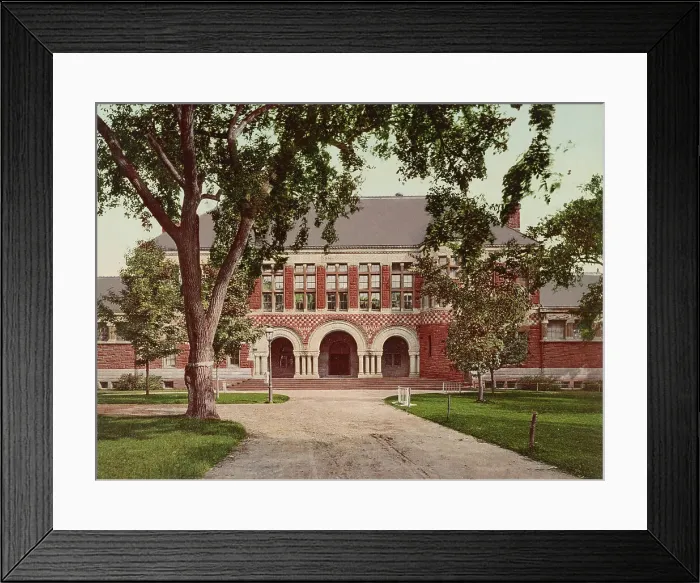 Framed Print : The Law School, Harvard University, c1901. Creator: Unknown Framed Print : The Law School, Harvard University, c1901. Creator: Unknown
