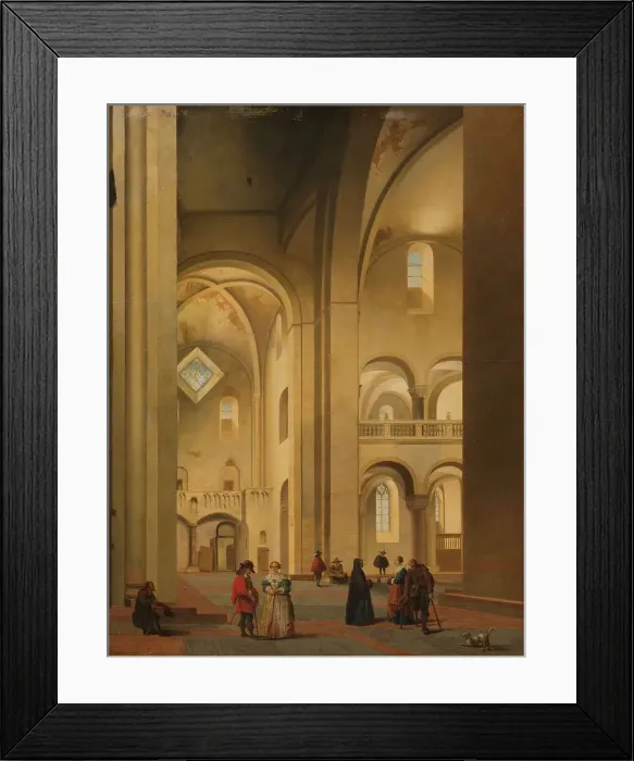 Framed Print : The Transept of the Mariakerk in Utrecht, Seen from the Northeast, 1637. Creator: Pieter Jansz Saenredam Framed Print : The Transept of the Mariakerk in Utrecht, Seen from the Northeast, 1637. Creator: Pieter Jansz Saenredam