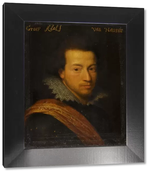 Portrait of Adolf (1586-1608), Count of Nassau-Siegen, c.1609-1633. Creator: Workshop of Jan Antonisz van Ravesteyn