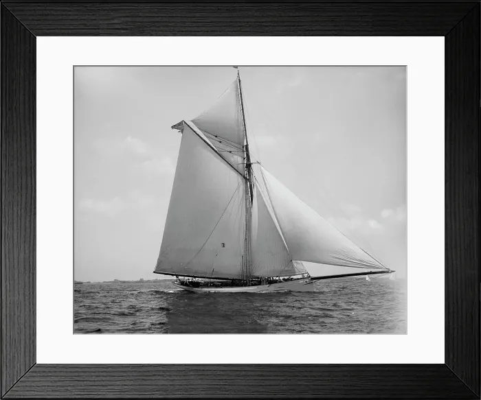 Framed Print : Puritan, 1890. Creator: Johns Johnston Framed Print : Puritan, 1890. Creator: Johns Johnston