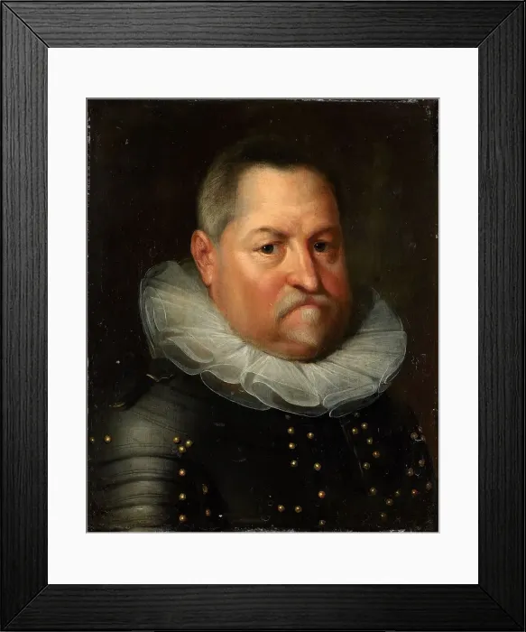 Framed Print : Portrait Jan the Elder (1535-1606), Count of Nassau, c.1610-c.1620. Creator: Workshop of Jan Antonisz van Ravesteyn Framed Print : Portrait Jan the Elder (1535-1606), Count of Nassau, c.1610-c.1620. Creator: Workshop of Jan Antonisz van Ravesteyn