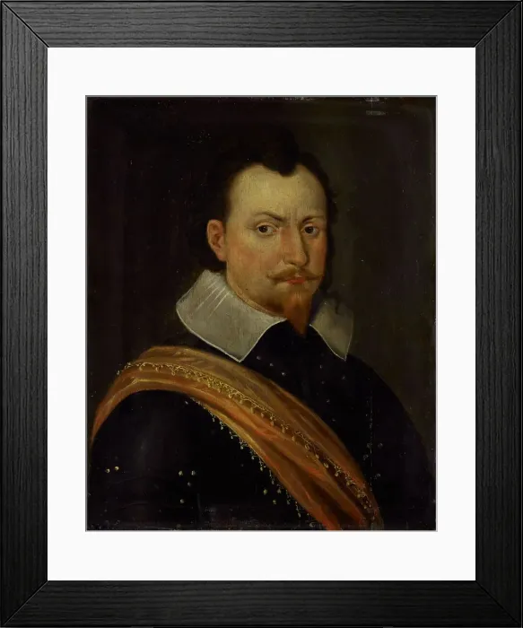 Framed Print : Portrait of Louis Henry (1594-1661), Prince of Nassau-Dillenburg, c.1625-c.1650. Creator: Unknown Framed Print : Portrait of Louis Henry (1594-1661), Prince of Nassau-Dillenburg, c.1625-c.1650. Creator: Unknown