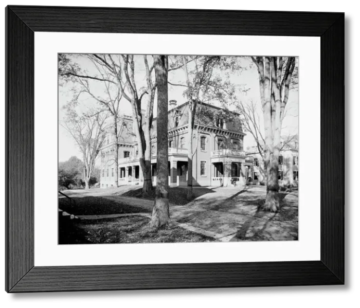 Framed Print : Chandler Building, Dartmouth College, ca 1900. Creator: Unknown Framed Print : Chandler Building, Dartmouth College, ca 1900. Creator: Unknown